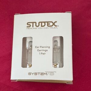 Gold Ear Piercing Earrings